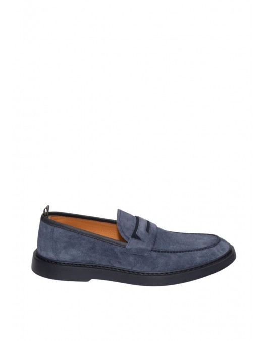 Loafers ROSSI, Classic, Casual Design, Blue - 1468SATHAIZAFFIRO