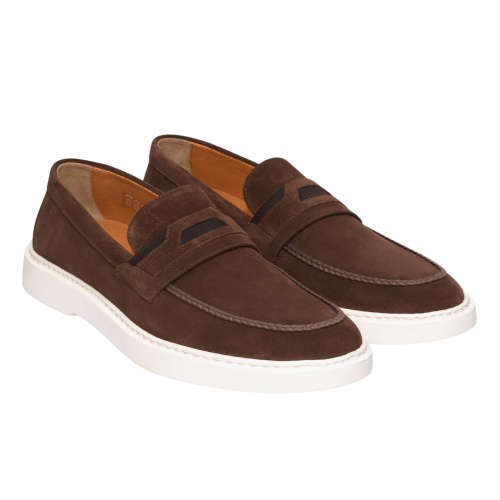 Loafers ROSSI, Refined Casual, Dark Brown Loafers ROSSI, Refined Casual, Dark Brown