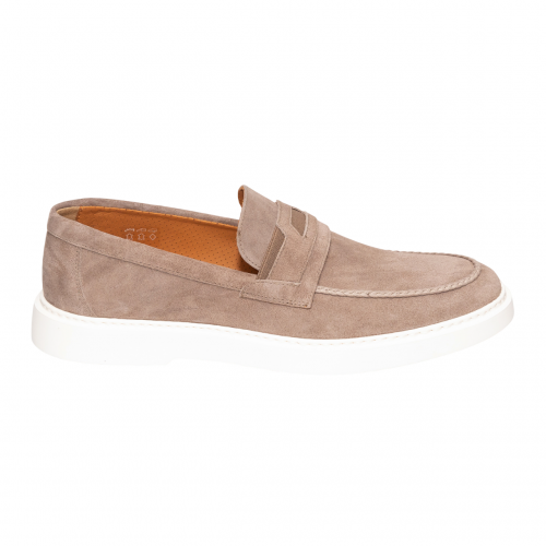 Loafers ROSSI, Timeless Elegance, Warm Beige