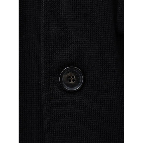 Camasa PAUL & SHARK,  wool shirt black