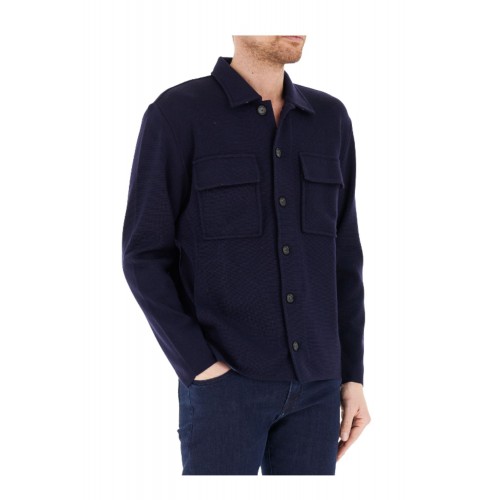 Camasa PAUL & SHARK, wool shirt, regular fit