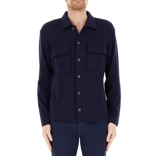 Camasa PAUL & SHARK, wool shirt, regular fit