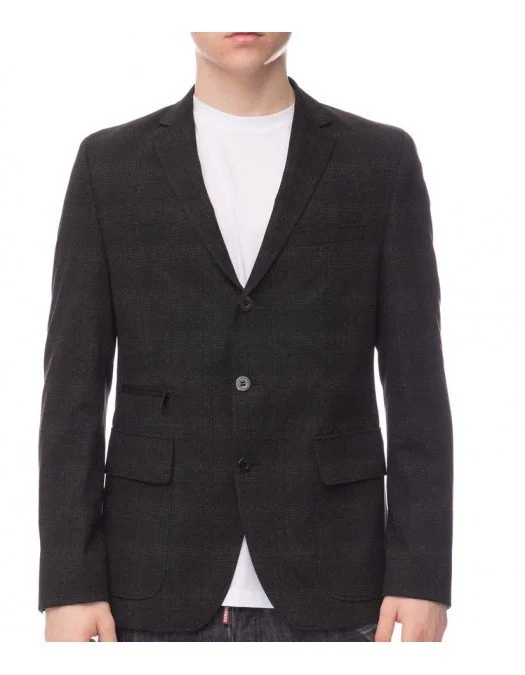 Sacou KARL LAGERFELD, Buzunar Frontal, Insertie Detasabila, Black - 15538210524010990 Sacou KARL LAGERFELD, Buzunar Frontal, Insertie Detasabila, Black - 15538210524010990