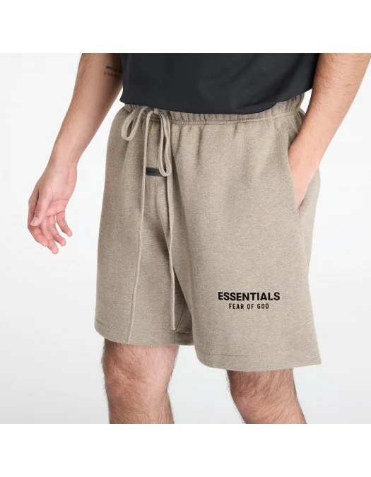 Pantaloni scurti, FEAR OF GOD, Classic, Fleece, Beige - 160AS252001FHOMESTEADHEATHER