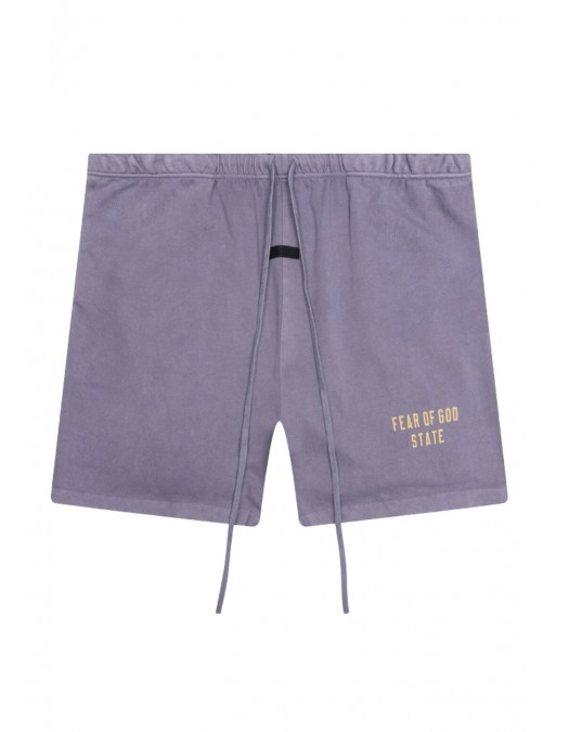 Pantaloni scurti, FEAR OF GOD, Heavy Jersey Soccer Short - 160BT244167FLAVENDER