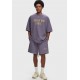 Pantaloni scurti, FEAR OF GOD, Heavy Jersey Soccer Short - 160BT244167FLAVENDER