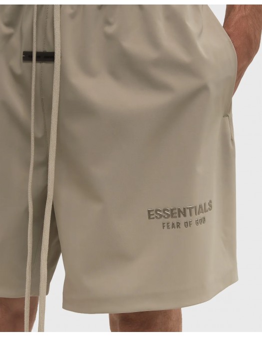 Pantaloni scurti, FEAR OF GOD, Sporty, Soccer, Beige - 160SP254511FTIMBER