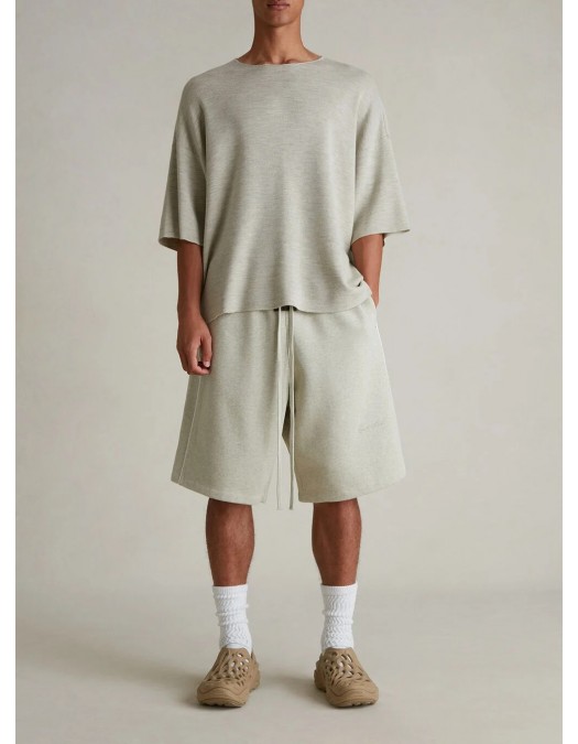 Pantaloni scurti, FEAR OF GOD, Piping Xld, Cloud White - 160SP254552FHEATHERSTONECLOUDWHITE Pantaloni scurti, FEAR OF GOD, Piping Xld, Cloud White - 160SP254552FHEATHERSTONECLOUDWHITE