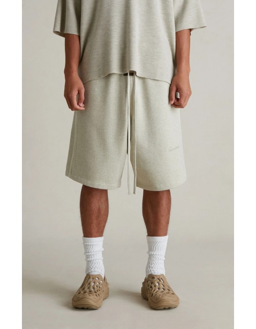 Pantaloni scurti, FEAR OF GOD, Piping Xld, Cloud White - 160SP254552FHEATHERSTONECLOUDWHITE Pantaloni scurti, FEAR OF GOD, Piping Xld, Cloud White - 160SP254552FHEATHERSTONECLOUDWHITE