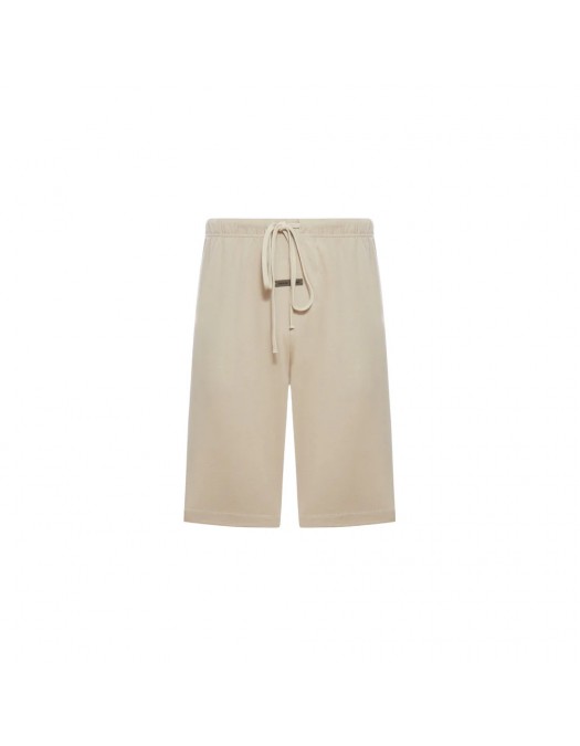 Pantaloni scurti, FEAR OF GOD, Basketball Cotton Jersey, Timber Beige - 160SP254611FTIMBER Pantaloni scurti, FEAR OF GOD, Basketball Cotton Jersey, Timber Beige - 160SP254611FTIMBER