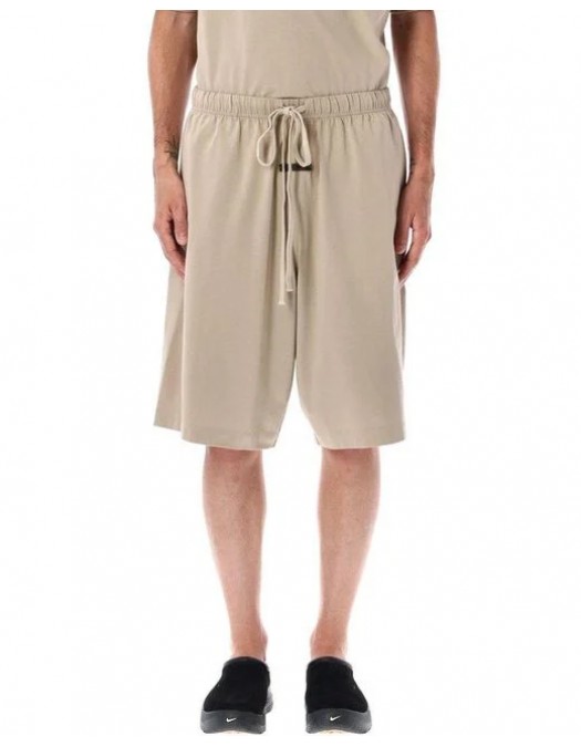 Pantaloni scurti, FEAR OF GOD, Basketball Cotton Jersey, Timber Beige - 160SP254611FTIMBER Pantaloni scurti, FEAR OF GOD, Basketball Cotton Jersey, Timber Beige - 160SP254611FTIMBER