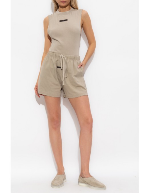 Pantaloni scurti, FEAR OF GOD, Cotton, Shorts, Simple, Amber Beige - 160SP255651FWTIMBER Pantaloni scurti, FEAR OF GOD, Cotton, Shorts, Simple, Amber Beige - 160SP255651FWTIMBER