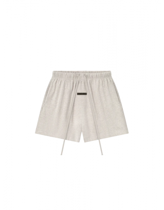 Pantaloni scurti, FEAR OF GOD, Label, Relaxed Fit, Heather Stone Grey - 160SP255652FWHEATHERSTONE Pantaloni scurti, FEAR OF GOD, Label, Relaxed Fit, Heather Stone Grey - 160SP255652FWHEATHERSTONE