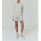 Pantaloni scurti, FEAR OF GOD, Label, Relaxed Fit, Heather Stone Grey - 160SP255652FWHEATHERSTONE Pantaloni scurti, FEAR OF GOD, Label, Relaxed Fit, Heather Stone Grey - 160SP255652FWHEATHERSTONE