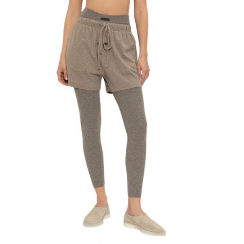 Pantaloni scurti, FEAR OF GOD, Cotton, Simple, Grey Pantaloni scurti, FEAR OF GOD, Cotton, Simple, Grey