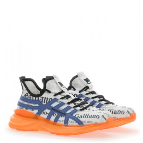 Sneakers JOHN GALLIANO,  Multicolor Print, 18505CPE Sneakers JOHN GALLIANO,  Multicolor Print, 18505CPE