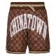 PANTALONI SCURTI Chinatown Market , Imprimeu All Over, Maro - 1880003BROWN PANTALONI SCURTI Chinatown Market , Imprimeu All Over, Maro - 1880003BROWN