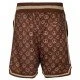 PANTALONI SCURTI Chinatown Market , Imprimeu All Over, Maro - 1880003BROWN PANTALONI SCURTI Chinatown Market , Imprimeu All Over, Maro - 1880003BROWN