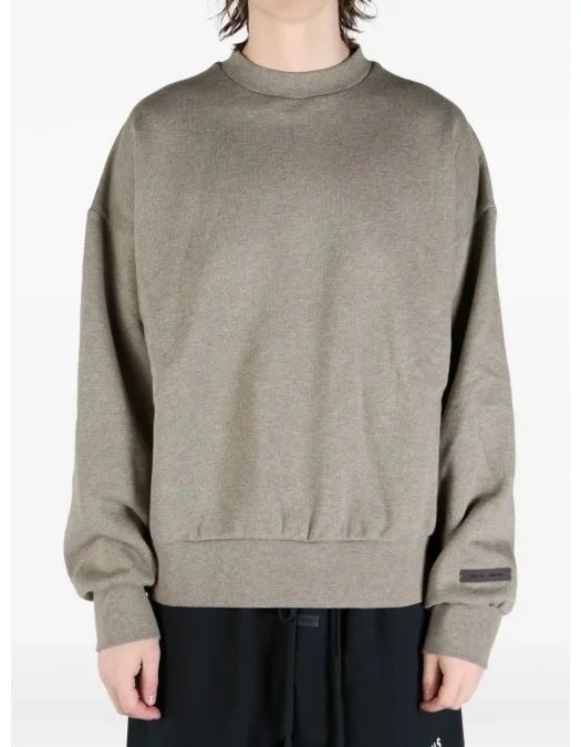Bluza FEAR OF GOD, ESSENTIALS, Ribbed Cuffs, Beige - 192AS252041FHOMESTEADHEATHER Bluza FEAR OF GOD, ESSENTIALS, Ribbed Cuffs, Beige - 192AS252041FHOMESTEADHEATHER