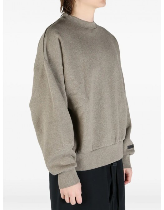 Bluza FEAR OF GOD, ESSENTIALS, Ribbed Cuffs, Beige - 192AS252041FHOMESTEADHEATHER Bluza FEAR OF GOD, ESSENTIALS, Ribbed Cuffs, Beige - 192AS252041FHOMESTEADHEATHER