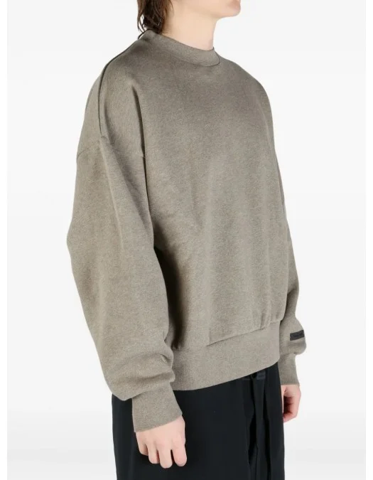 Bluza FEAR OF GOD, ESSENTIALS, Ribbed Cuffs, Beige - 192AS252041FHOMESTEADHEATHER Bluza FEAR OF GOD, ESSENTIALS, Ribbed Cuffs, Beige - 192AS252041FHOMESTEADHEATHER