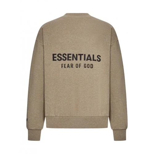 Bluza FEAR OF GOD, ESSENTIALS, Ribbed Cuffs, Beige