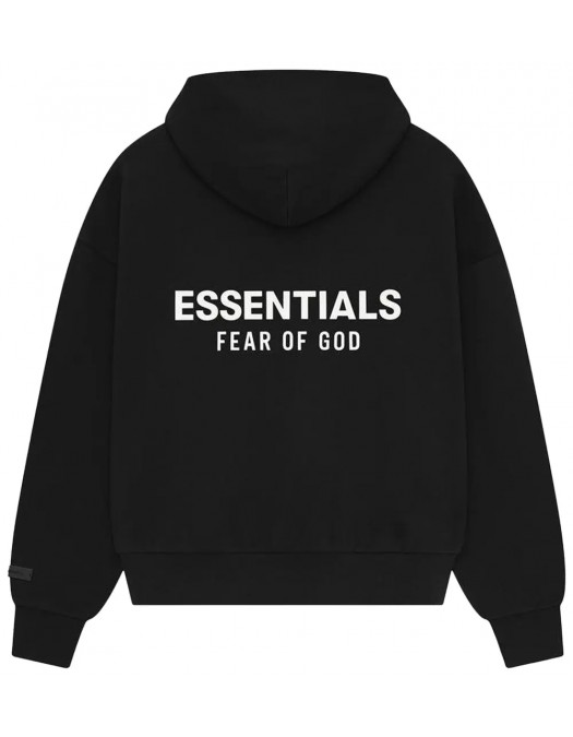 Hanorac FEAR OF GOD, Fleece, Back Logo Print, Black - 192AS252050FJETBLACK Hanorac FEAR OF GOD, Fleece, Back Logo Print, Black - 192AS252050FJETBLACK