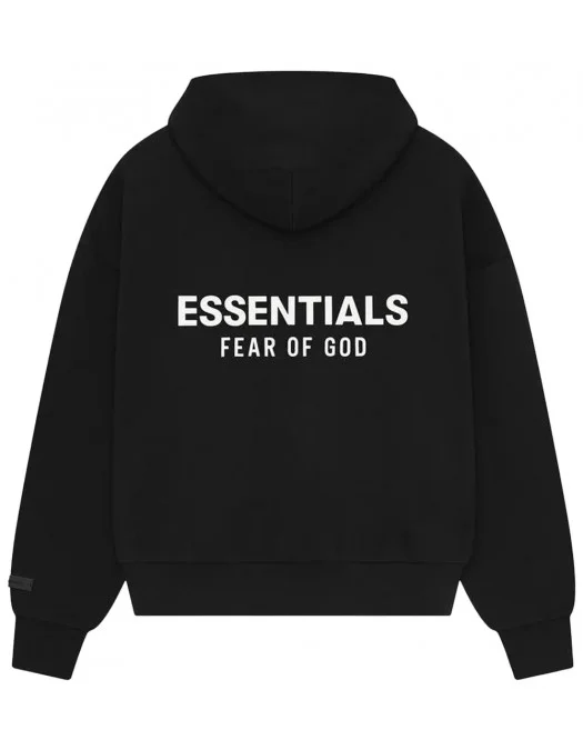 Hanorac FEAR OF GOD, Fleece, Back Logo Print, Black - 192AS252050FJETBLACK Hanorac FEAR OF GOD, Fleece, Back Logo Print, Black - 192AS252050FJETBLACK