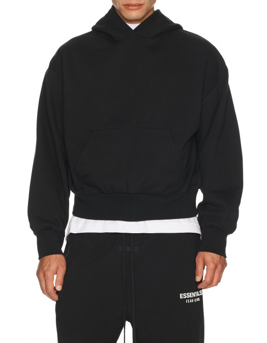 Hanorac FEAR OF GOD, Fleece, Back Logo Print, Black - 192AS252050FJETBLACK Hanorac FEAR OF GOD, Fleece, Back Logo Print, Black - 192AS252050FJETBLACK