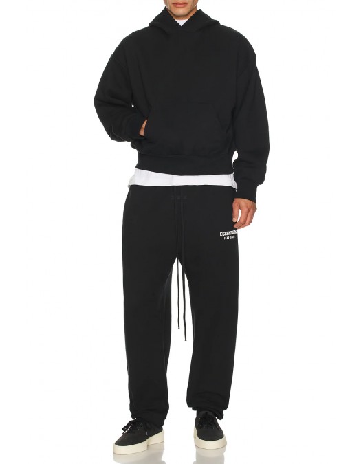 Hanorac FEAR OF GOD, Fleece, Back Logo Print, Black - 192AS252050FJETBLACK Hanorac FEAR OF GOD, Fleece, Back Logo Print, Black - 192AS252050FJETBLACK