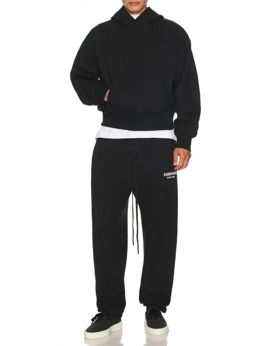 Hanorac FEAR OF GOD, Fleece, Back Logo Print, Black - 192AS252050FJETBLACK Hanorac FEAR OF GOD, Fleece, Back Logo Print, Black - 192AS252050FJETBLACK
