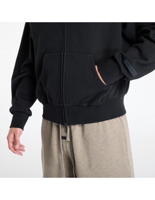 Hanorac FEAR OF GOD, Classic Fit Fleece Zip Up, Black - 192AS254780FJETBLACK Hanorac FEAR OF GOD, Classic Fit Fleece Zip Up, Black - 192AS254780FJETBLACK