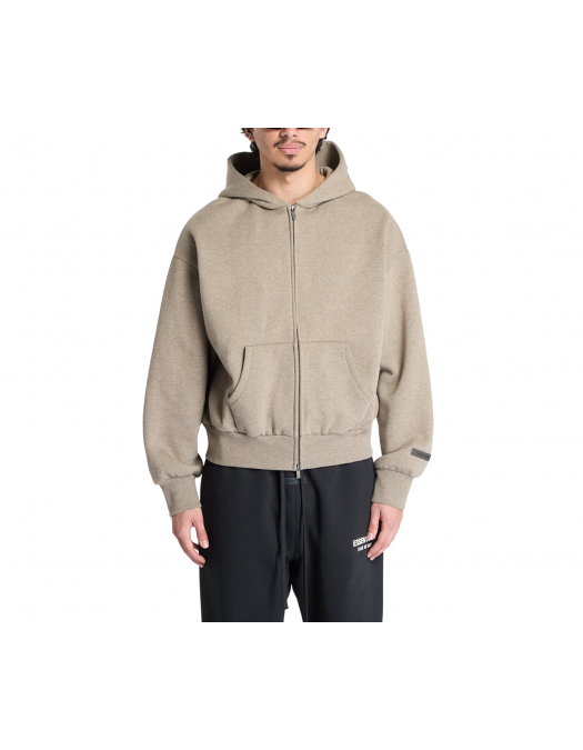 Hanorac FEAR OF GOD, Essenstials, Classic Fit Fleece Zip Up, Beige - 192AS254781FHOMESTEADHEATHER Hanorac FEAR OF GOD, Essenstials, Classic Fit Fleece Zip Up, Beige - 192AS254781FHOMESTEADHEATHER
