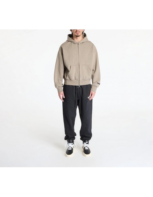 Hanorac FEAR OF GOD, Essenstials, Classic Fit Fleece Zip Up, Beige - 192AS254781FHOMESTEADHEATHER Hanorac FEAR OF GOD, Essenstials, Classic Fit Fleece Zip Up, Beige - 192AS254781FHOMESTEADHEATHER
