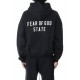 Hanorac FEAR OF GOD, Heavy Fleece Fullzip, Black - 192BT246240FBLACK