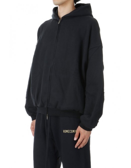 Hanorac FEAR OF GOD, Heavy Fleece Fullzip, Black - 192BT246240FBLACK