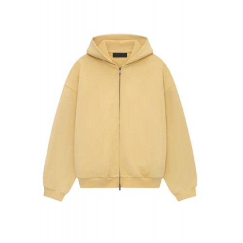 Hanorac FEAR OF GOD, Heavy Fleece Fullzip, Amber Yellow