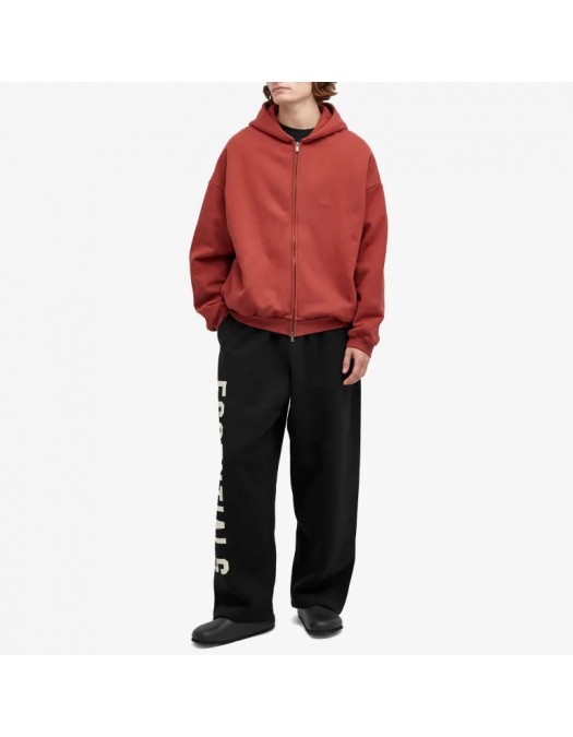 Hanorac FEAR OF GOD, Heavy Fleece Fullzip, Crimson Red - 192BT246246FCRIMSON