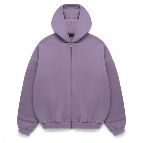 Hanorac FEAR OF GOD, Heavy Fleece Fullzip, Lavender Hanorac FEAR OF GOD, Heavy Fleece Fullzip, Lavender