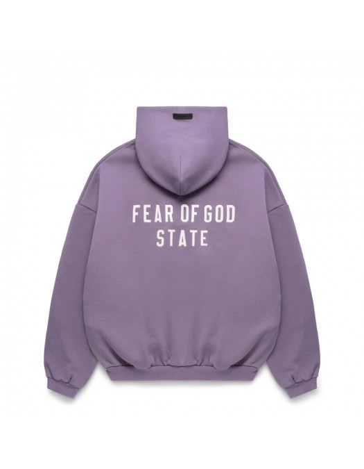 Hanorac FEAR OF GOD, Heavy Fleece Fullzip, Lavender - 192BT246247FLAVENDER