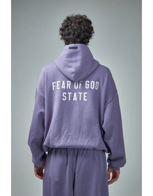 Hanorac FEAR OF GOD, Heavy Fleece Fullzip, Lavender - 192BT246247FLAVENDER