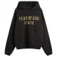 Hanorac FEAR OF GOD, Essential Classic Fleece, Black - 192BT246250FBLACK