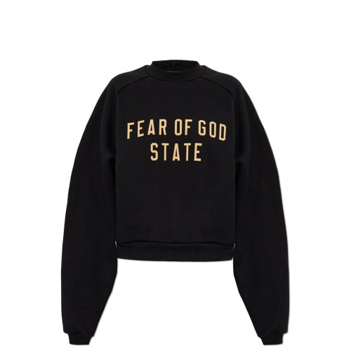 Bluza FEAR OF GOD, Essential Classic Fleece, Black Bluza FEAR OF GOD, Essential Classic Fleece, Black