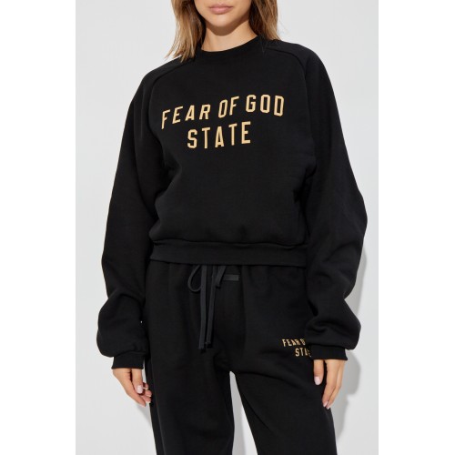 Bluza FEAR OF GOD, Essential Classic Fleece, Black Bluza FEAR OF GOD, Essential Classic Fleece, Black