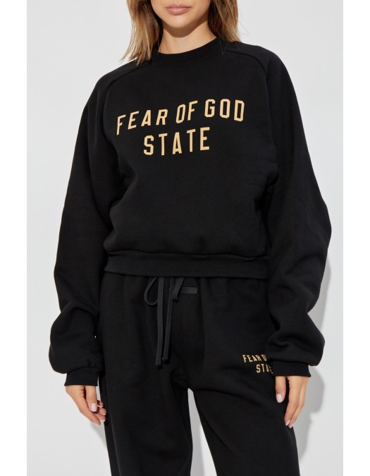 Bluza FEAR OF GOD, Essential Classic Fleece, Black - 192BT247380FWBLACK