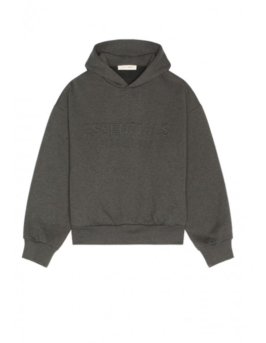 Hanorac FEAR OF GOD, ESSENTIALS Classic Hoodie, Grey - 192HO256211FCHARCOALHEATHER