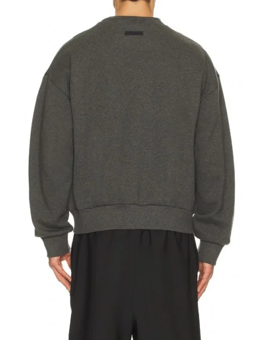 HanoracFEAR OF GOD,  ESSENTIALS SWEATSHIRT CLASSIC, Grey - 192HO256551FCHARCOALHEATHER