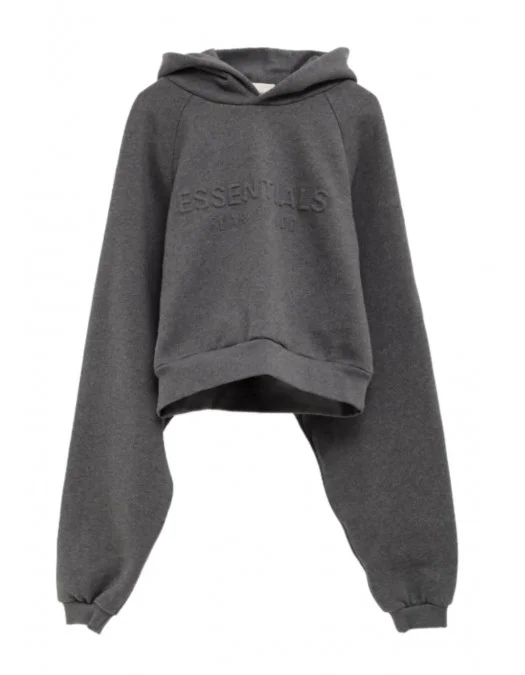 Hanorac FEAR OF GOD, ESSENTIALS 90's Raglan Hoodie - 192HO257821FWCHARCOALHEATHER