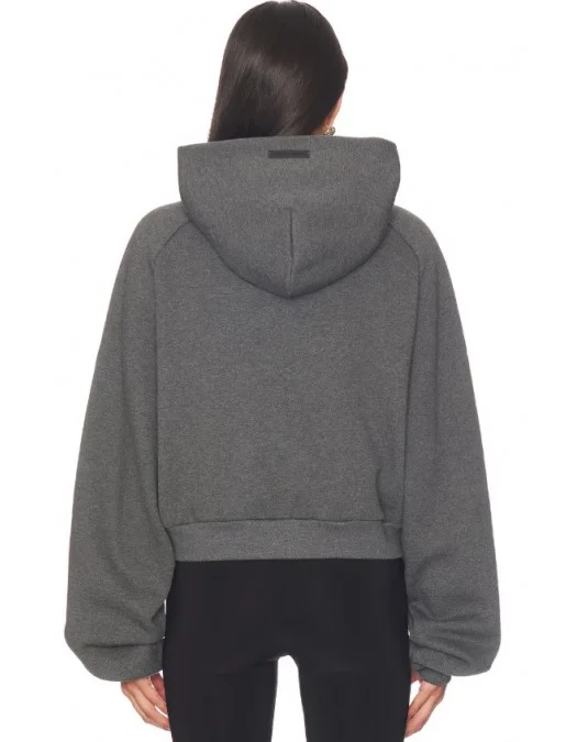 Hanorac FEAR OF GOD, ESSENTIALS 90's Raglan Hoodie - 192HO257821FWCHARCOALHEATHER