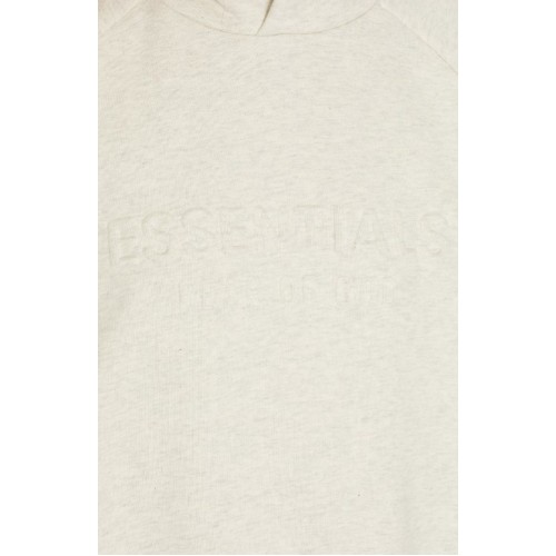Hanorac FEAR OF GOD, ESSENTIALS 90's Raglan Hoodie, Cream